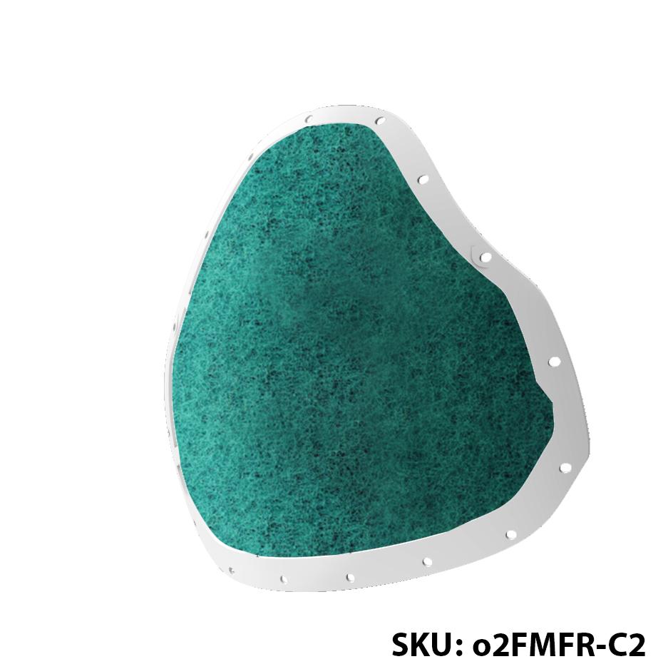 o2 Flow Electronic Face Mask replacement TRUE H13 HEPA and Carbon Filters | Pack of 10