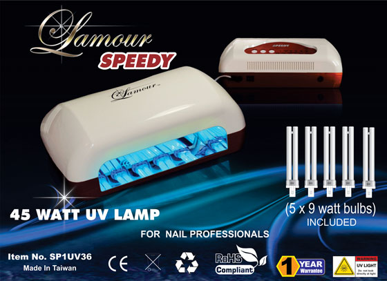 Lamour Speedy 45 Watt UV Lamp (Two hand UV lamp)