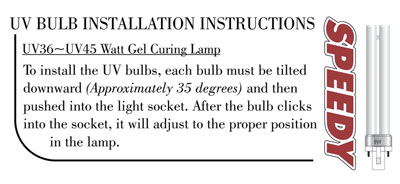 Lamour Speedy 45 Watt UV Lamp (Two hand UV lamp)