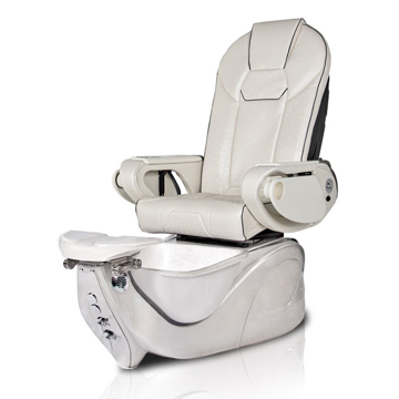 Crystal Bird WHITE Pedicure Chair