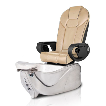 Crystal Bird WHITE Pedicure Chair