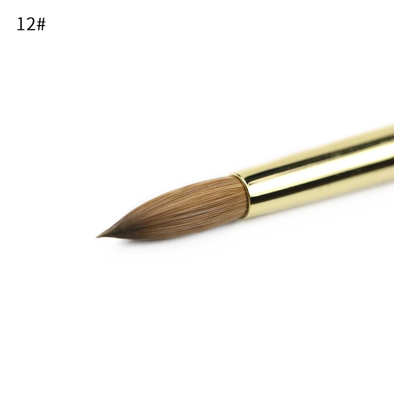 Authentic Blackwood Acrylic Brush Pure Kolinsky #12