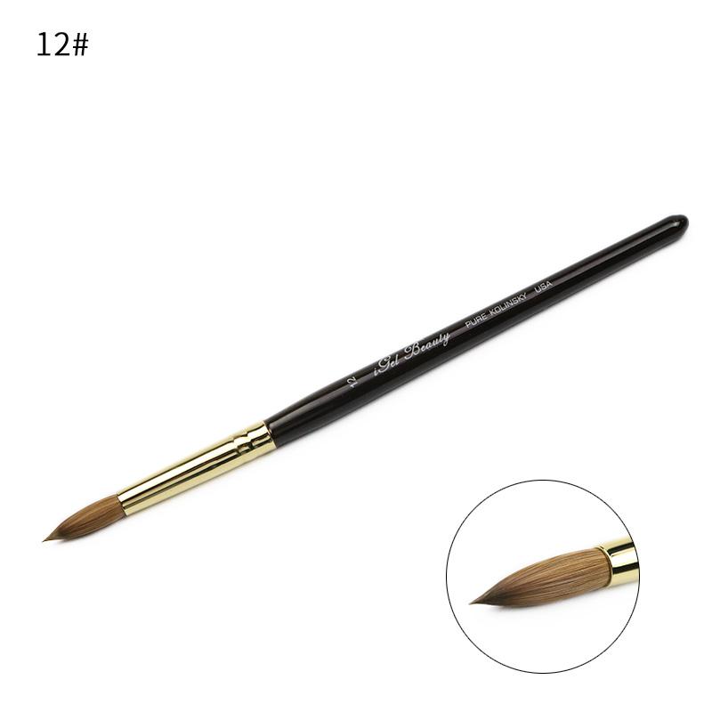 Authentic Blackwood Acrylic Brush Pure Kolinsky #12