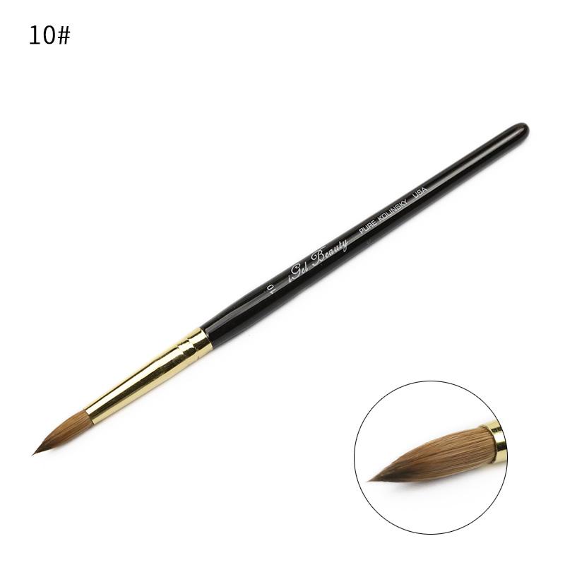 Authentic Blackwood Acrylic Brush Pure Kolinsky #10