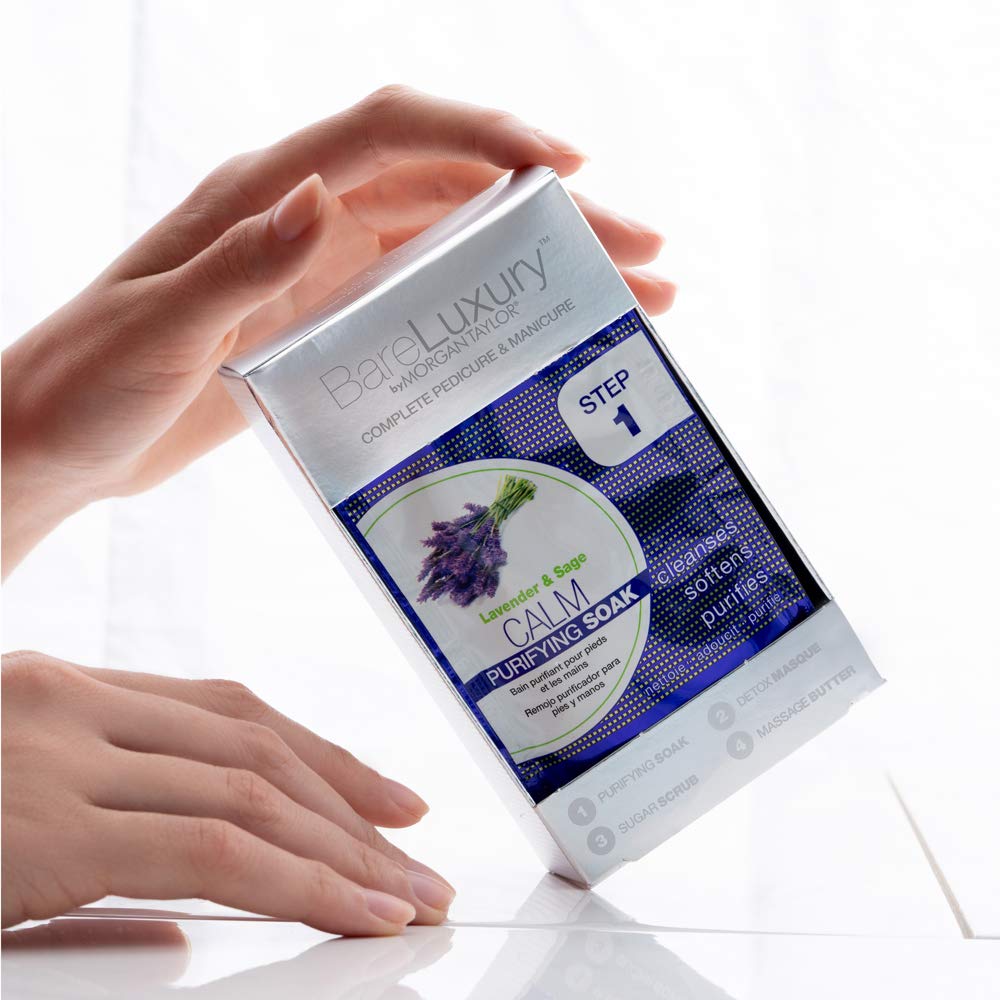 Morgan Taylor BareLuxury 4-Step Complete Pedicure & Manicure Packs