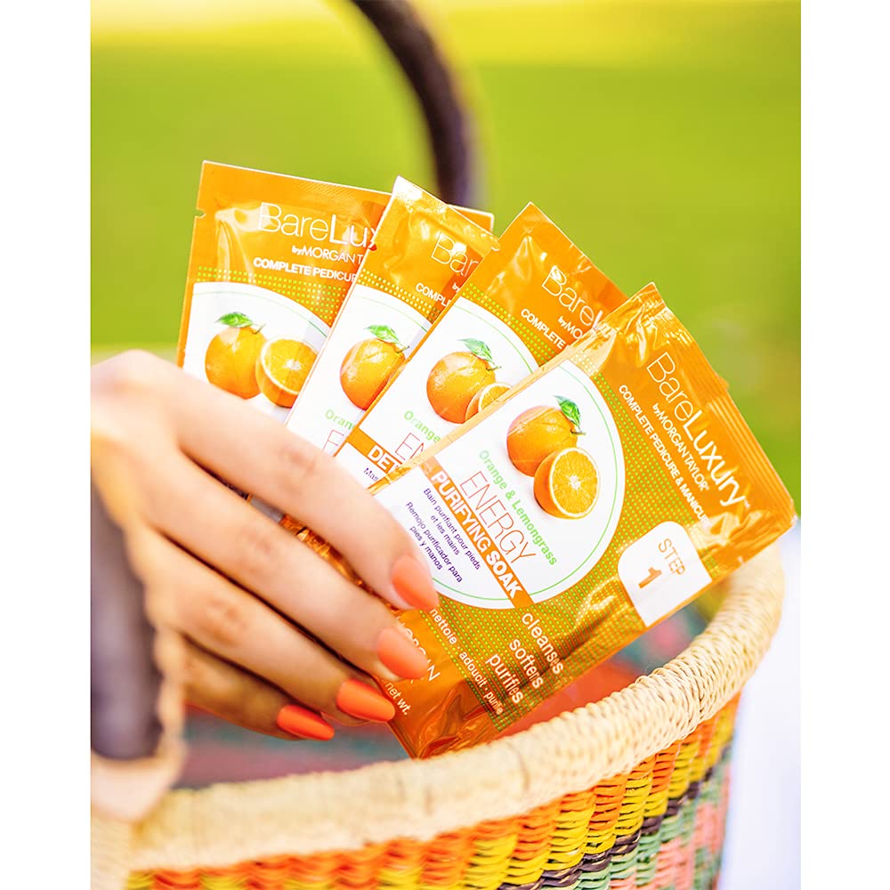 Morgan Taylor BareLuxury 4-Step Complete Pedicure & Manicure Packs