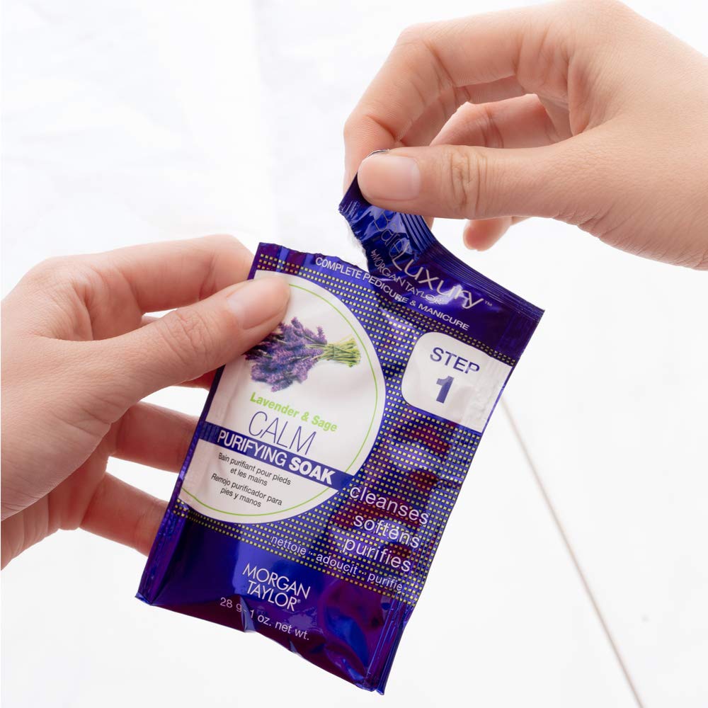 Morgan Taylor BareLuxury 4-Step Complete Pedicure & Manicure Packs